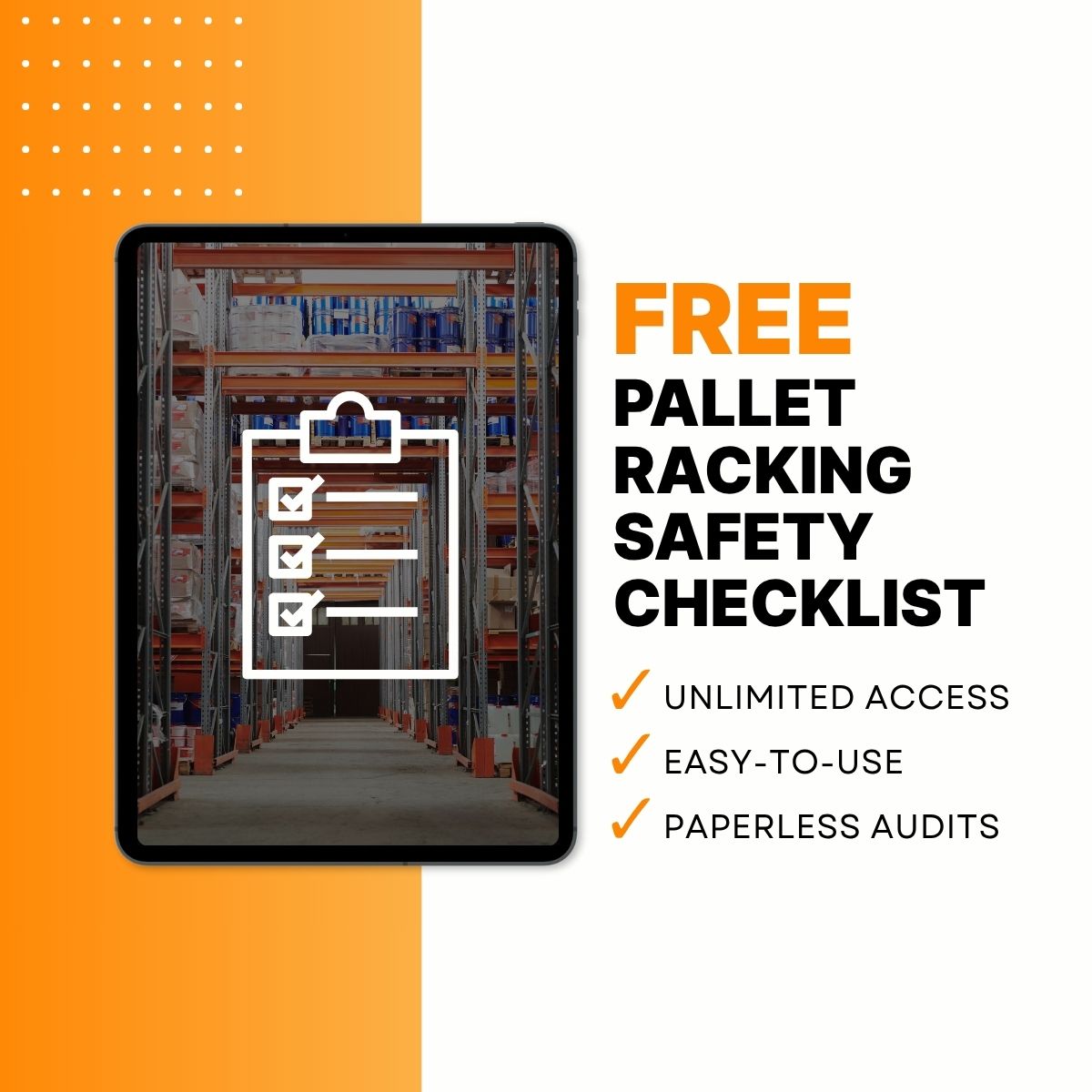 Free Digital Pallet Racking Inspection Checklist – Spot On Warehouse ...